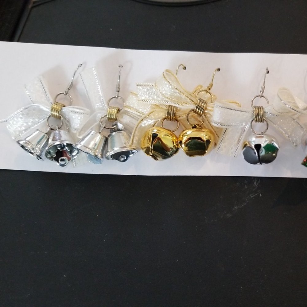 Lot of Holiday Themed Earrings